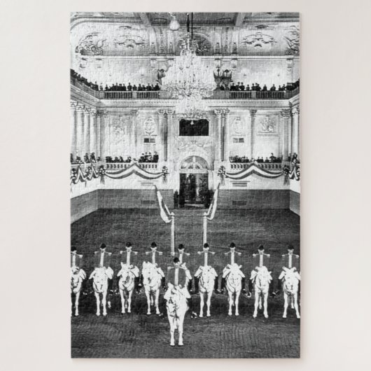 -Oostenrijk Wenen Spaans Rijschool Legpuzzel (Verticaal)