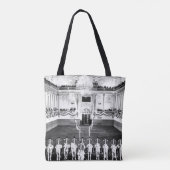 -Oostenrijk Wenen Spaans Rijschool Tote Bag (Achterkant)