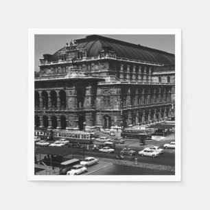 Oostenrijk Wenen Staatsopera 1970 Servetten