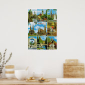  Oostenrijk, Wenen, Wenen, enzovoort Poster (Keuken)