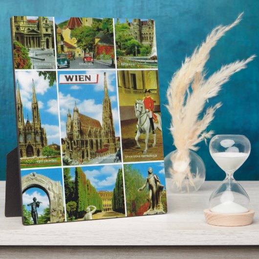  Oostenrijk, Wenen, Wenen, Multiview Fotoplaat (Zijkant)