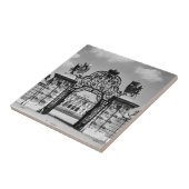 Oostenrijk Wien Belvedere Pastingpoort Tegeltje (Zijkant)