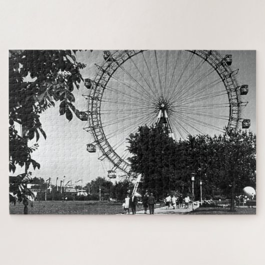 Oostenrijk Wien Prater reuzenwiel Legpuzzel (Horizontaal)
