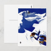 Oostenrijk Wunschheim Restored Vintage Travel Post Briefkaart (Voorkant / Achterkant)