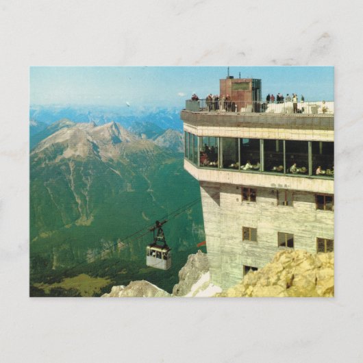 Oostenrijk, Zugspitz Briefkaart (Voorkant)