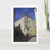 Oostenrijks binnenplaatsportret kaart (Voorkant)