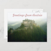 oostenrijks briefkaart voor gietpannen (Voorkant / Achterkant)