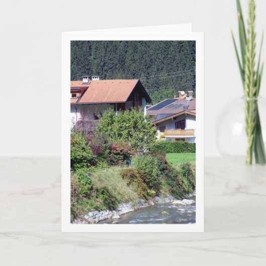 Oostenrijks dorp kaart (Voorkant)