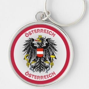 Oostenrijks Erfgoed Embleem Sleutelhanger