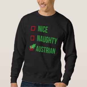 Oostenrijks Grappig Oostenrijk Pyjama Kerstmis Trui
