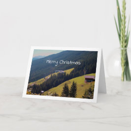 Oostenrijks Heuvelachtig Landschap Kaart