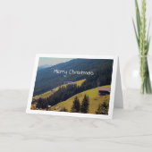 Oostenrijks Heuvelachtig Landschap Kaart (Voorkant)