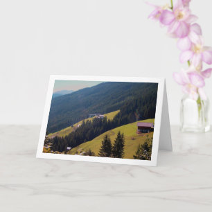 Oostenrijks Heuvels Landschap Kaart