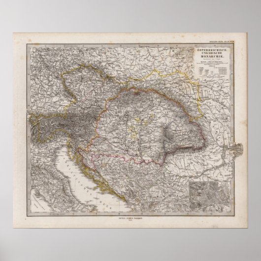 Oostenrijks-Hongaarse monarchie Poster (Voorkant)