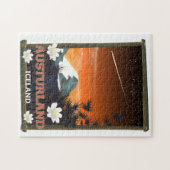 Oostenrijks ijslandse reisposter legpuzzel (Horizontaal)