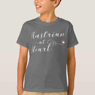 oostenrijks in hart en nieren, ik hou van oostenri t-shirt