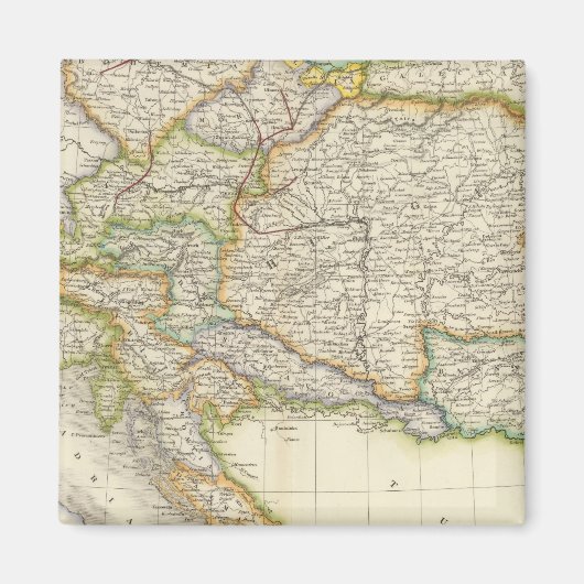 Oostenrijks keizerrijk 2 magneet (Voorkant)