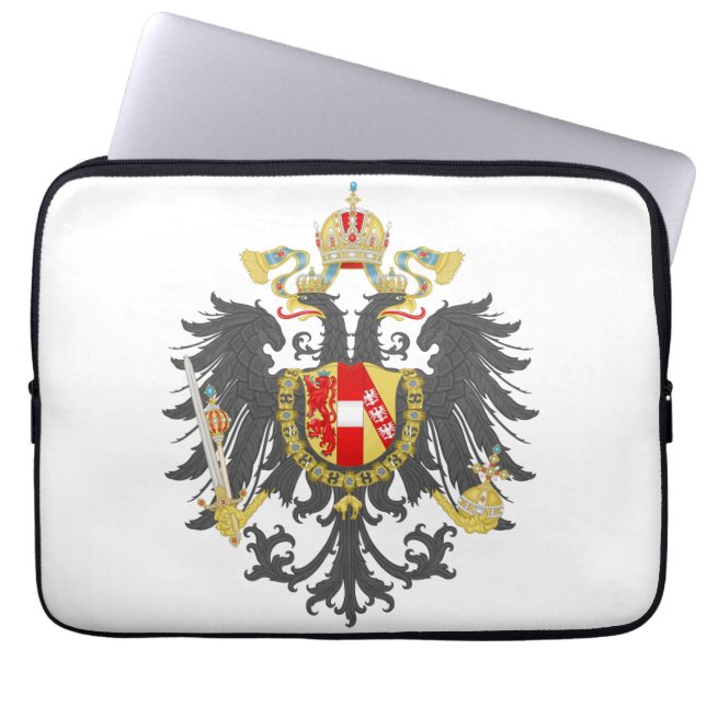 Oostenrijks keizerrijk laptop sleeve (Voorkant)