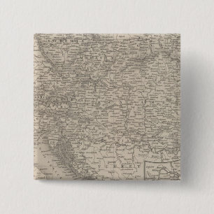 Oostenrijks keizerrijk vierkante button 5,1 cm