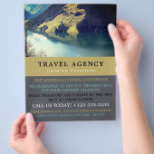 Oostenrijks meer, reisbureau Adverteren Flyer (Hand)