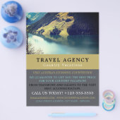 Oostenrijks meer, Reisbureau Reclamefolder Flyer (Enkel)