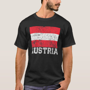 Oostenrijks - Oostenrijkse vlag - pride rots - lan T-shirt
