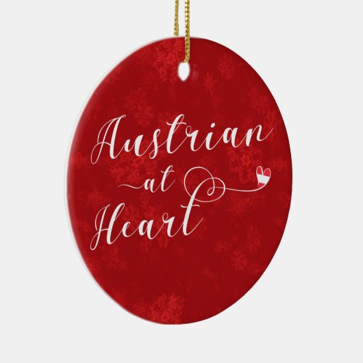 Oostenrijks Ornament voor hart en kerstbomen (Rechts)