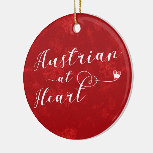 Oostenrijks Ornament voor hart en kerstbomen (Links)