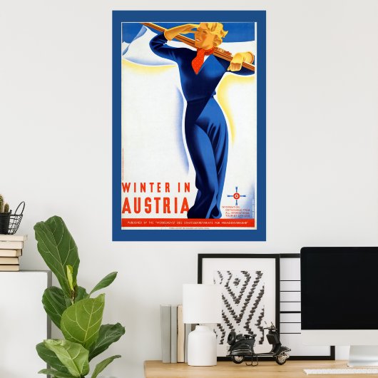  Oostenrijks Poster (Thuiskantoor)