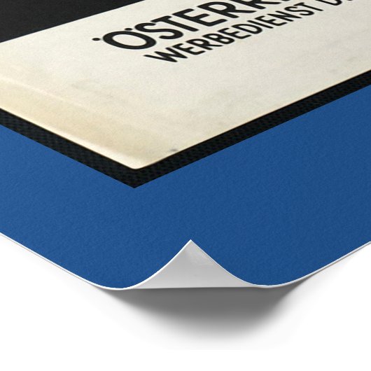  Oostenrijks reisbureau Poster (Hoek)