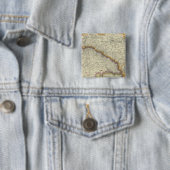 Oostenrijks Rijk 3 Vierkante Button 5,1 Cm (In situ)