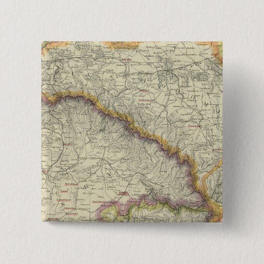 Oostenrijks Rijk 3 Vierkante Button 5,1 Cm (Voorkant)