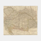 Oostenrijks Rijk 5 Fleece Deken (Voorkant (Horizontaal))