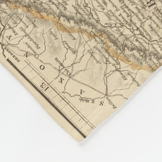 Oostenrijks Rijk 5 Fleece Deken (Hoek)