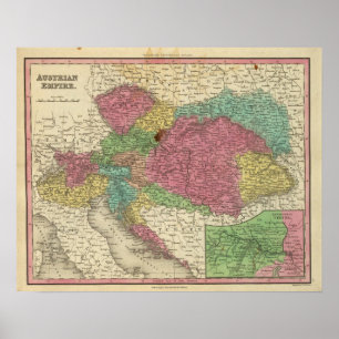Oostenrijks Rijk 6 Poster