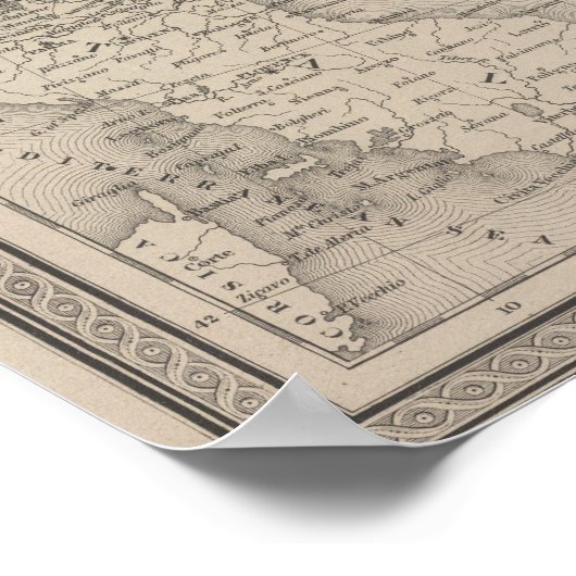 Oostenrijks rijk poster (Hoek)