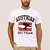 Oostenrijks skiteam t-shirt (Voorkant)
