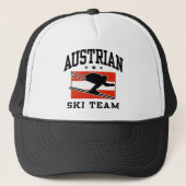 Oostenrijks skiteam trucker pet (Voorkant)
