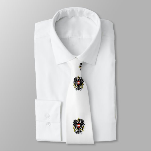 Oostenrijks wapenschild stropdas (Gebonden)