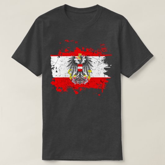 Oostenrijks wapenschild t-shirt (Design voorkant)