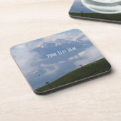 Oostenrijkse Alpen, aangepast onderzetter (Linkerzijde)