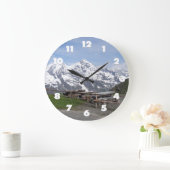 Oostenrijkse Alpen, aangepaste wandklok (Huis)