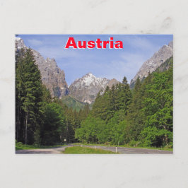 Oostenrijkse Alpen Briefkaart