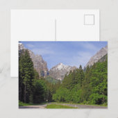 Oostenrijkse Alpen Briefkaart (Voorkant / Achterkant)
