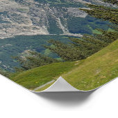 Oostenrijkse Alpen in de zomer Poster (Hoek)