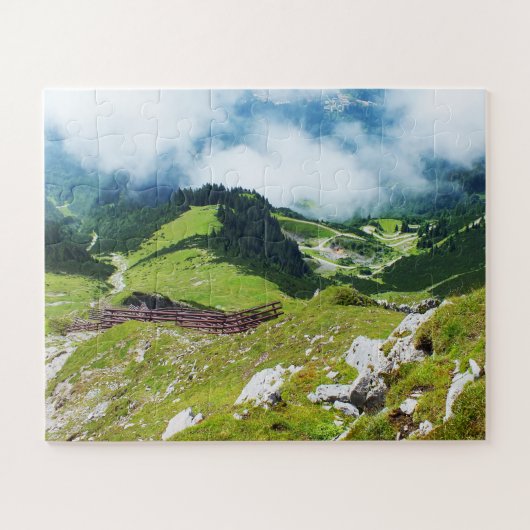 Oostenrijkse Alpen Legpuzzel (Horizontaal)