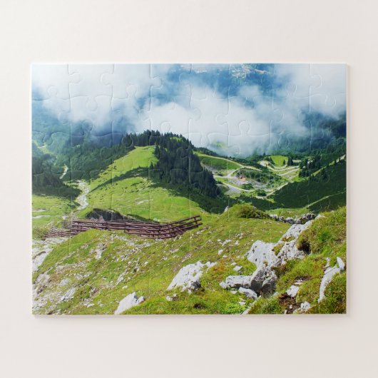Oostenrijkse Alpen Legpuzzel (Horizontaal)