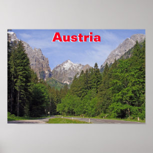 Oostenrijkse Alpen Poster