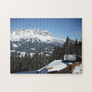 Oostenrijkse Alpen Puzzle (versie 1) Legpuzzel