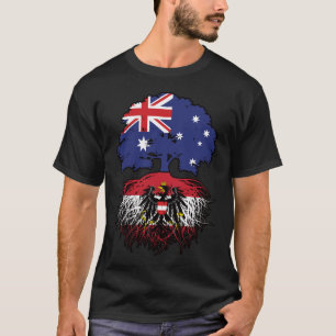 Oostenrijkse Australische Australische boomstammen T-shirt